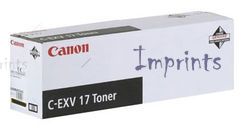 Оригинальный Картридж Canon C-EXV17 Black черный оригинальный