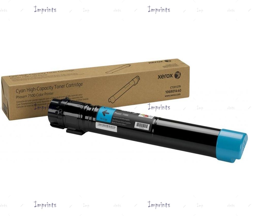 Картридж Xerox 106R01440 голубой оригинальный