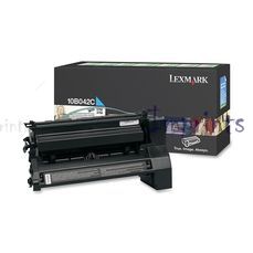 Оригинальный Картридж Lexmark 10B042C голубой оригинальный