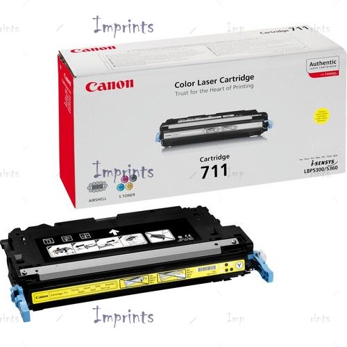 Оригинальный Картридж Canon Cartridge 711Y желтый оригинальный