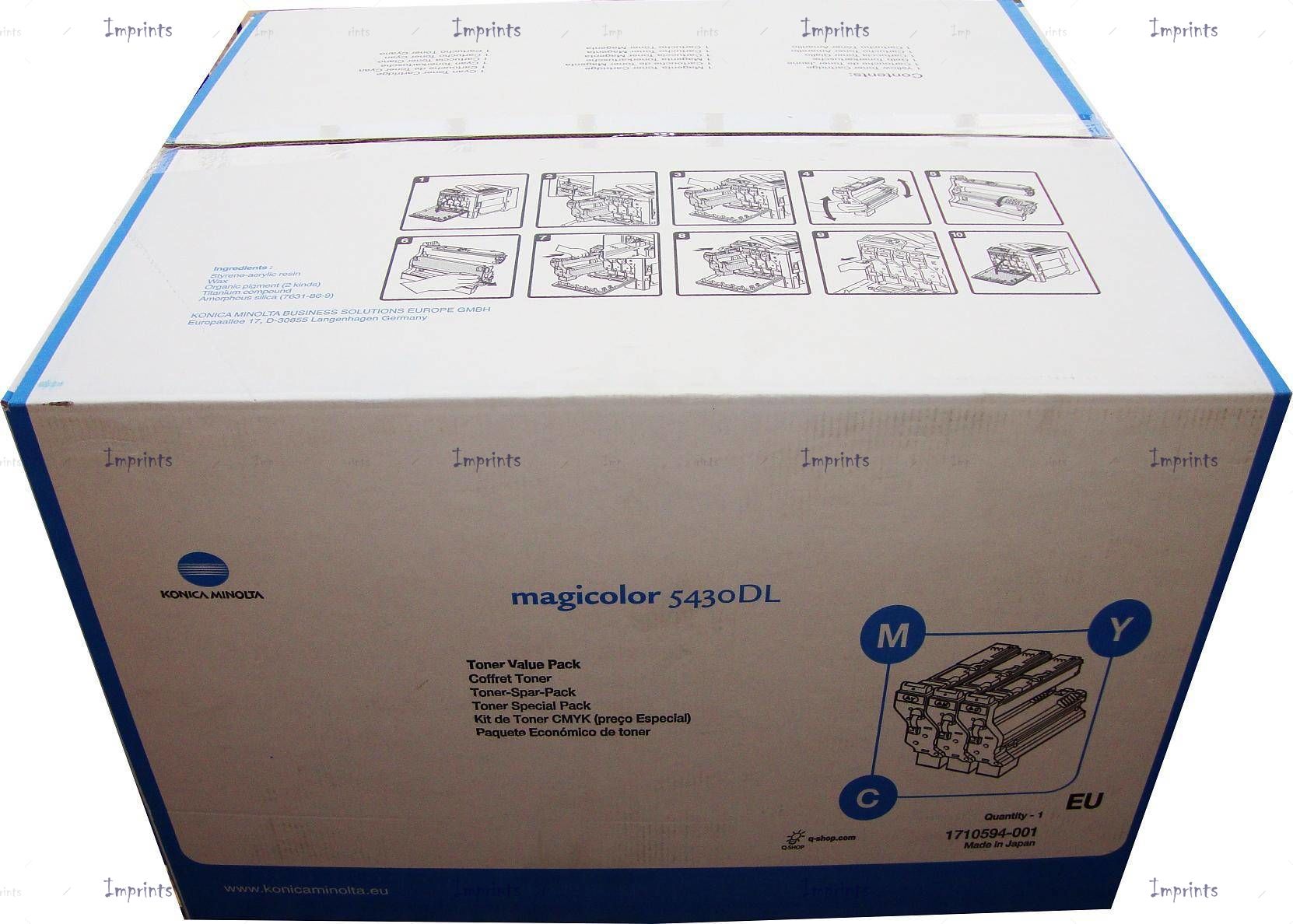 Комплект цветных картриджей Konica Minolta 9960A1710594001  оригинальный