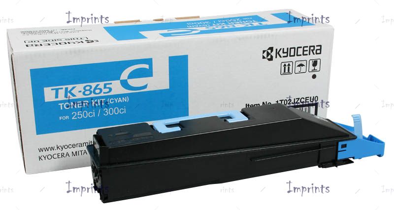 Картридж Kyocera Mita TK-865C голубой оригинальный