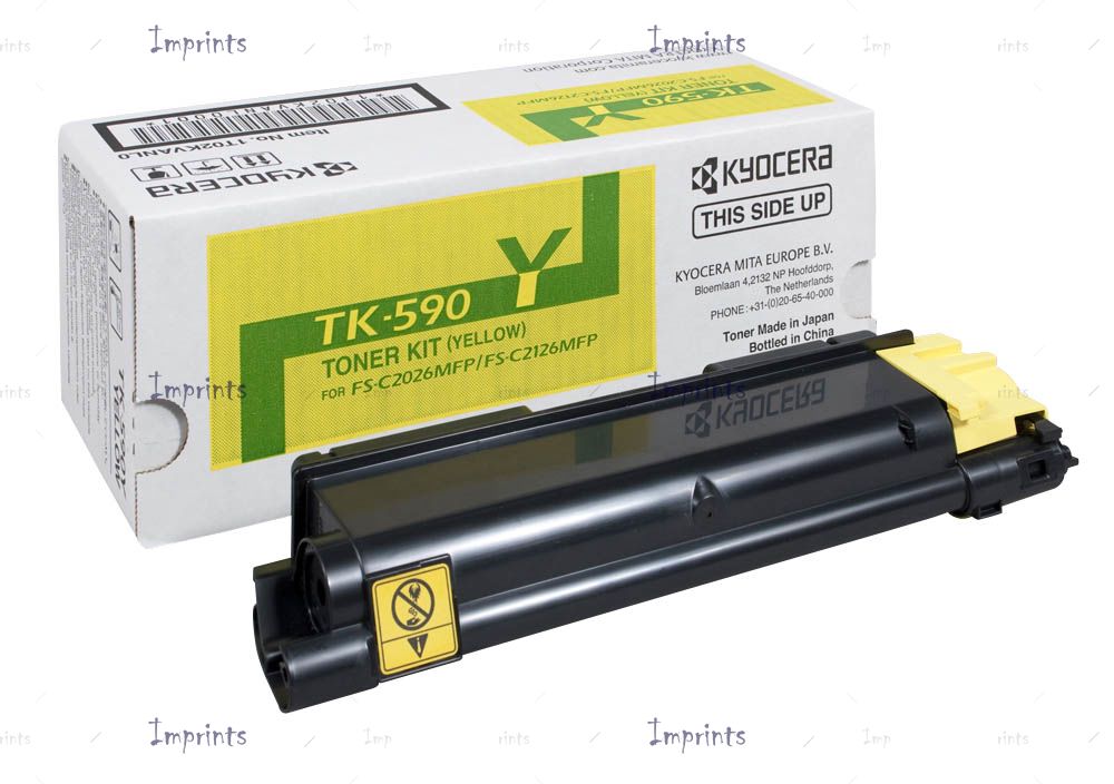 Картридж Kyocera Mita TK-590Y желтый оригинальный