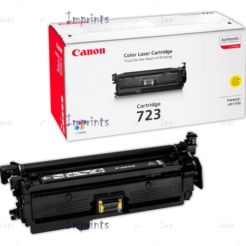 Оригинальный Картридж Canon Cartridge 723Y желтый оригинальный