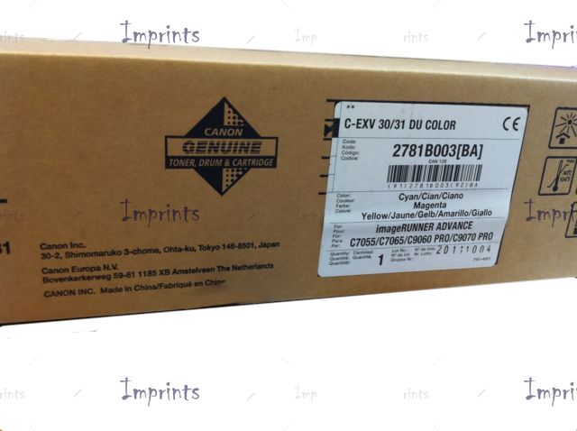 Оригинальный Фотобарабан Canon C-EXV30-31 Color DRUM цветной оригинальный