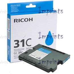 Оригинальный Ricoh Картридж Ricoh GC 31C голубой оригинальный для IMPRINTS.RU