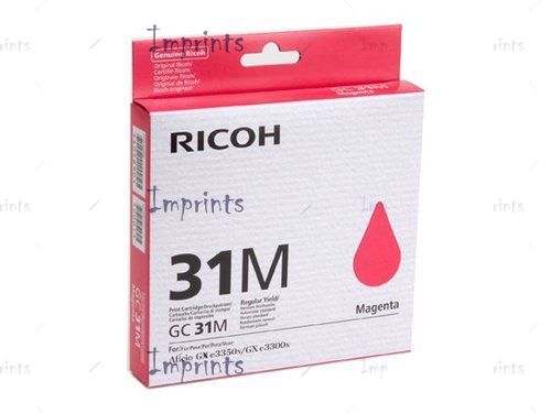 Оригинальный Ricoh Картридж Ricoh GC 31M пурпурный оригинальный для IMPRINTS.RU
