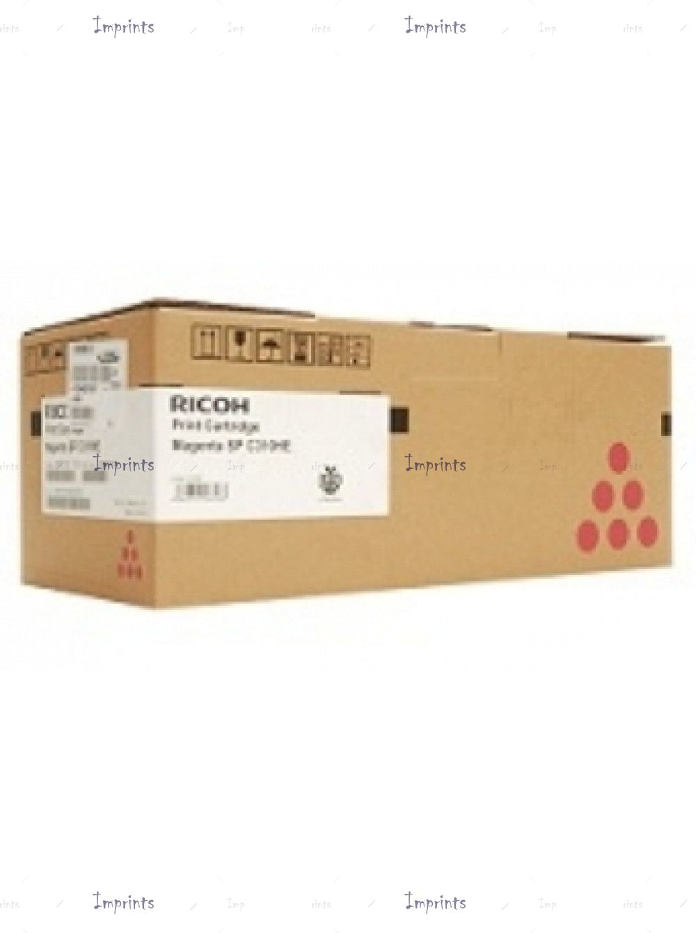 Оригинальный Ricoh Картридж Ricoh SP C730E Magenta пурпурный оригинальный для IMPRINTS.RU