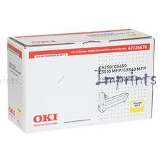 Оригинальный Фотобарабан Oki 42126670 желтый оригинальный