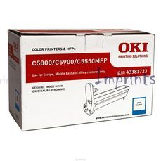 Оригинальный Фотобарабан Oki 43381723 голубой оригинальный