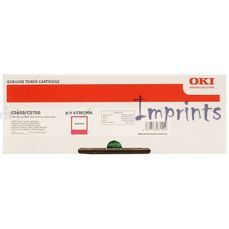 Оригинальный Картридж Oki 43381906 пурпурный оригинальный