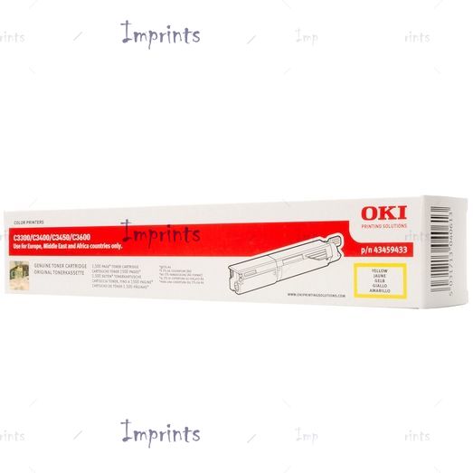 Оригинальный Картридж Oki 43459441 желтый оригинальный