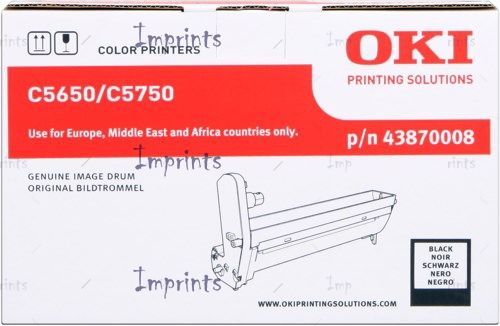 Оригинальный Фотобарабан Oki 43870008 черный оригинальный