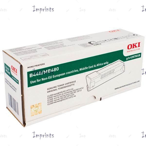 Картридж Oki 43979218 черный увеличенный оригинальный