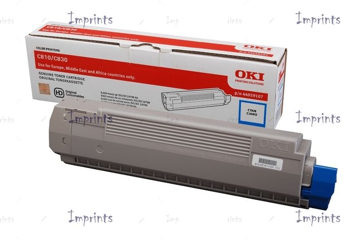 Оригинальный Картридж Oki 44059119 голубой оригинальный