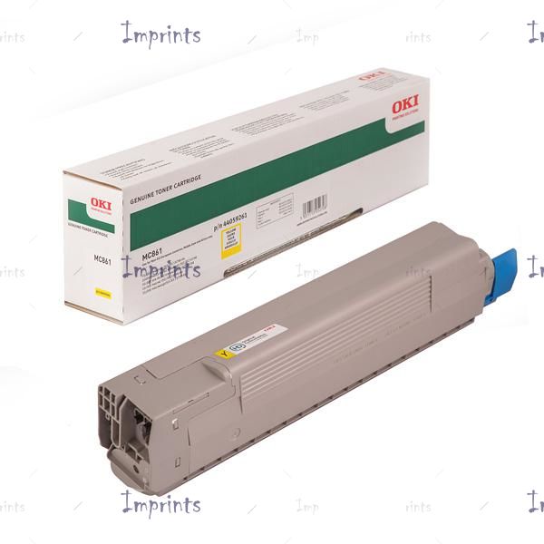 Оригинальный Картридж Oki 44059261 , желтый повышенной емкости оригинальный