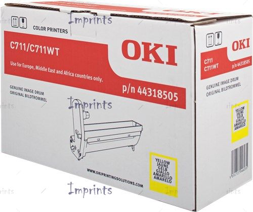 Оригинальный Фотобарабан Oki 44318505 желтый оригинальный