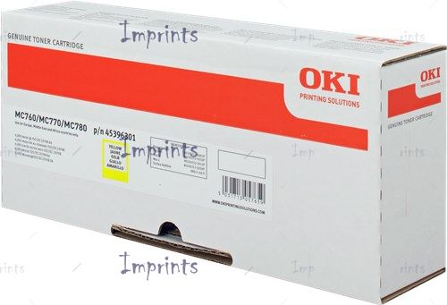 Оригинальный Картридж Oki 45396301 желтый оригинальный