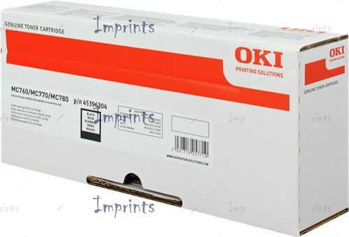 Оригинальный Картридж Oki 45396304 черный оригинальный