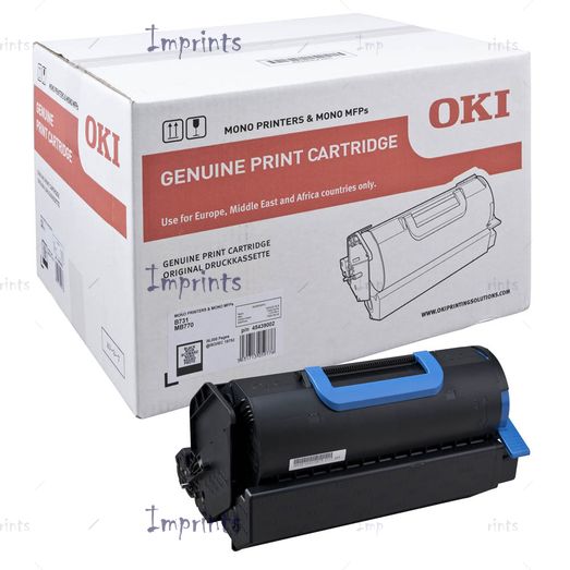 Оригинальный Принт-картридж Oki 45439002 черный увеличенный оригинальный