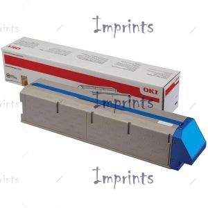 Оригинальный Картридж Oki 45536507 голубой увеличенный оригинальный