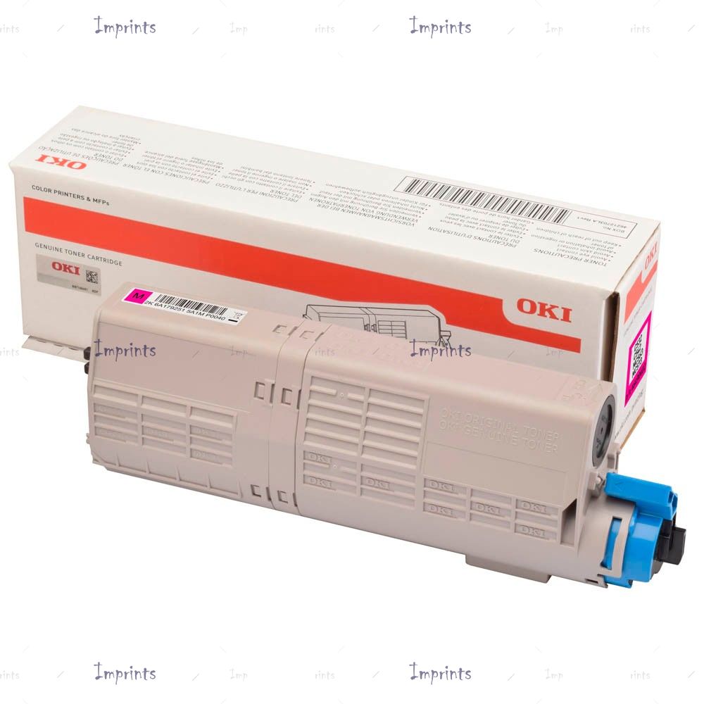 Оригинальный Картридж Oki 46490630 пурпурный увеличенный оригинальный