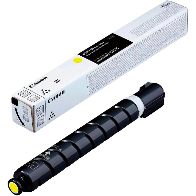 Оригинальный Картридж Canon C-EXV 65 Y желтый оригинальный