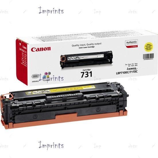 Оригинальный Картридж Canon Cartridge 731 Yellow жёлтый оригинальный