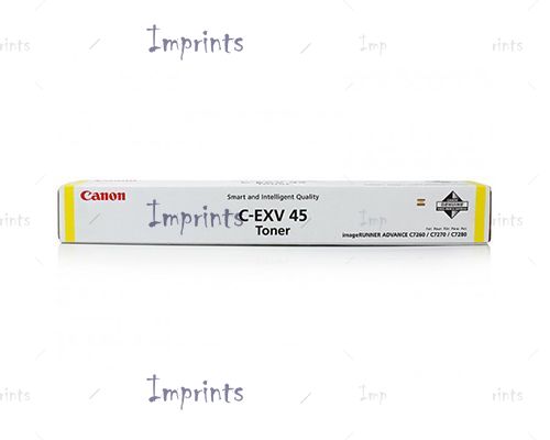 Оригинальный Картридж Canon C-EXV45 Y желтый оригинальный