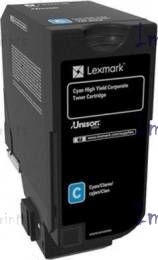 Оригинальный Картридж Lexmark 74C5HCE увеличенный голубой оригинальный