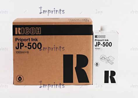 Оригинальный Ricoh Картридж Ricoh JP-500 чернила черные оригинальный для IMPRINTS.RU