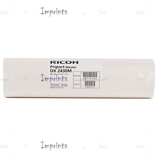 Оригинальный Ricoh Картридж Ricoh Type 2430M Master мастер-пленка оригинальный для IMPRINTS.RU