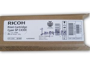 Оригинальный Ricoh Картридж Ricoh SP C430E Cyan голубой оригинальный для IMPRINTS.RU