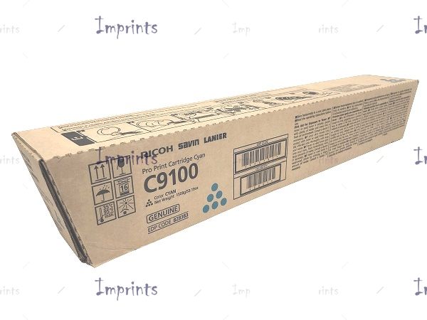 Оригинальный Ricoh Картридж Ricoh Type C9100 Cyan голубой оригинальный для IMPRINTS.RU