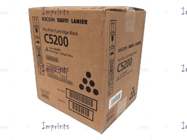 Оригинальный Ricoh Картридж Ricoh Type C5200 Black черный оригинальный для IMPRINTS.RU