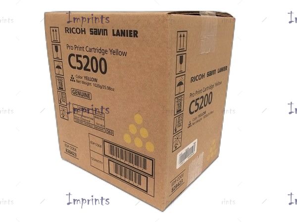 Оригинальный Ricoh Картридж Ricoh Type C5200 Yellow желтый оригинальный для IMPRINTS.RU
