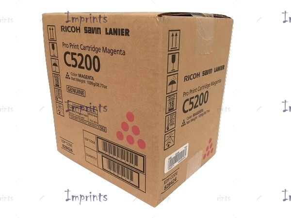 Оригинальный Ricoh Картридж Ricoh Type C5200 Magenta пурпурный оригинальный для IMPRINTS.RU