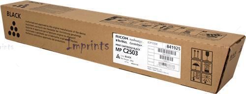 Оригинальный Ricoh Картридж Ricoh MP C2503, 841925 черный оригинальный для IMPRINTS.RU