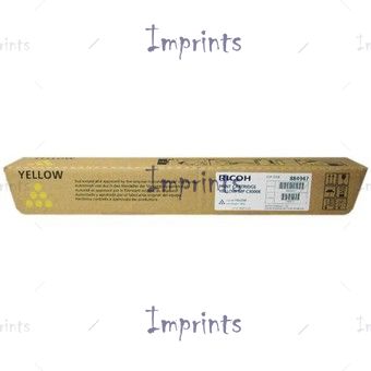 Оригинальный Ricoh Картридж Ricoh 884947 желтый оригинальный для IMPRINTS.RU