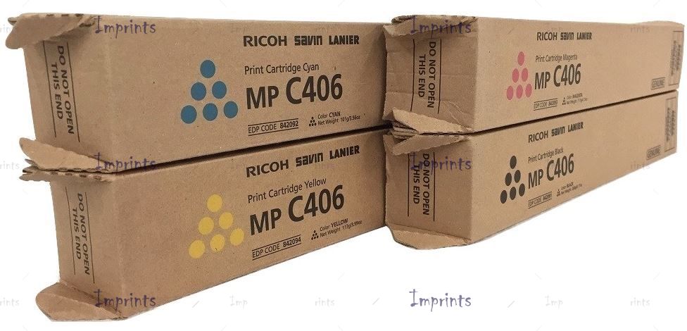 Оригинальный Ricoh Картридж Ricoh MP C407 Black черный оригинальный для IMPRINTS.RU