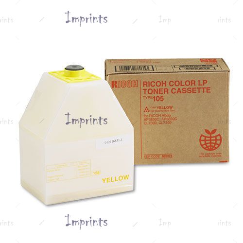 Оригинальный Ricoh Картридж Ricoh Type 105 Yellow желтый оригинальный для IMPRINTS.RU