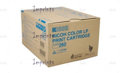 Оригинальный Ricoh Картридж Ricoh Type260 Cyan голубой оригинальный для IMPRINTS.RU