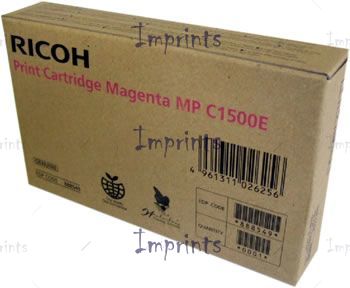 Оригинальный Ricoh Картридж Ricoh MP C1500E Magenta пурпурный оригинальный для IMPRINTS.RU