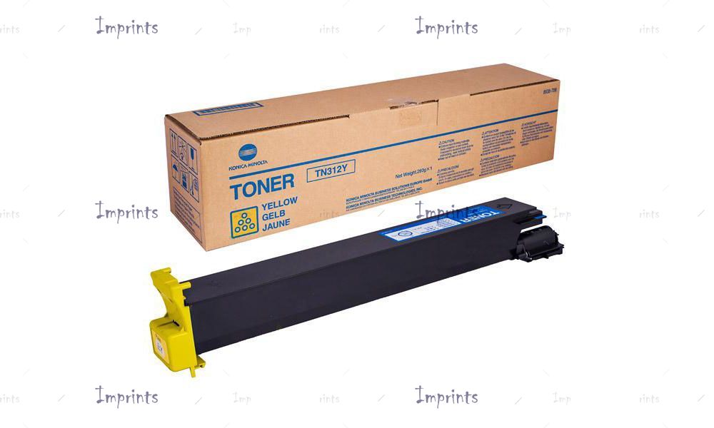 Картридж Konica Minolta TN312Y желтый оригинальный