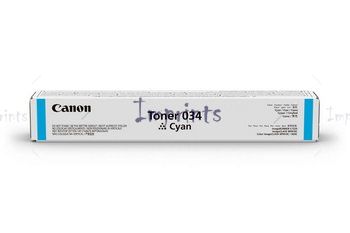 Оригинальный Картридж Canon Toner 034 C голубой оригинальный