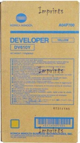 Девелопер желтый Konica Minolta DV610Y  оригинальный