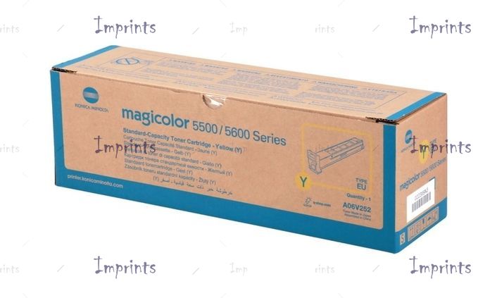 Картридж Konica Minolta A06V252 желтый оригинальный