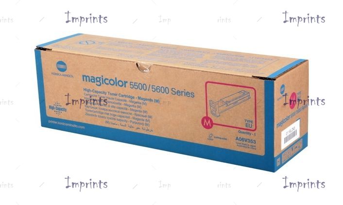 Картридж Konica Minolta A06V353 пурпурный увеличенный оригинальный