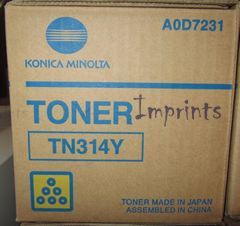 Картридж Konica Minolta TN-314Y желтый оригинальный