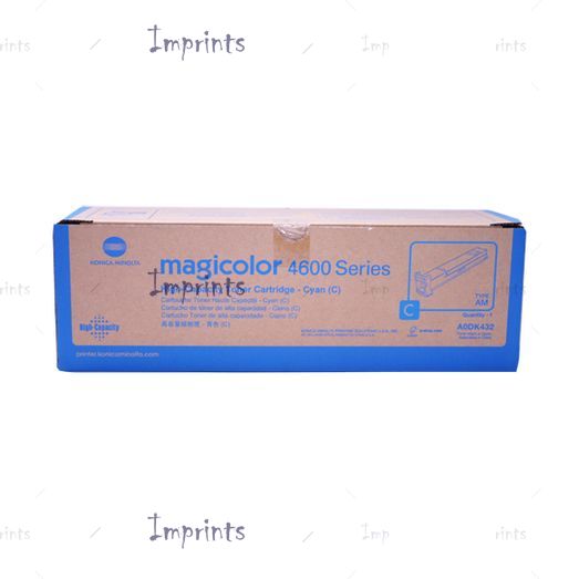 Картридж Konica Minolta A0DK452 голубой увеличенный оригинальный